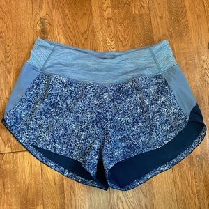 Blue Workout/Running shorts
